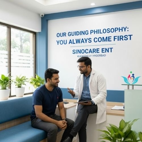 Sinocare ENT Philosophy